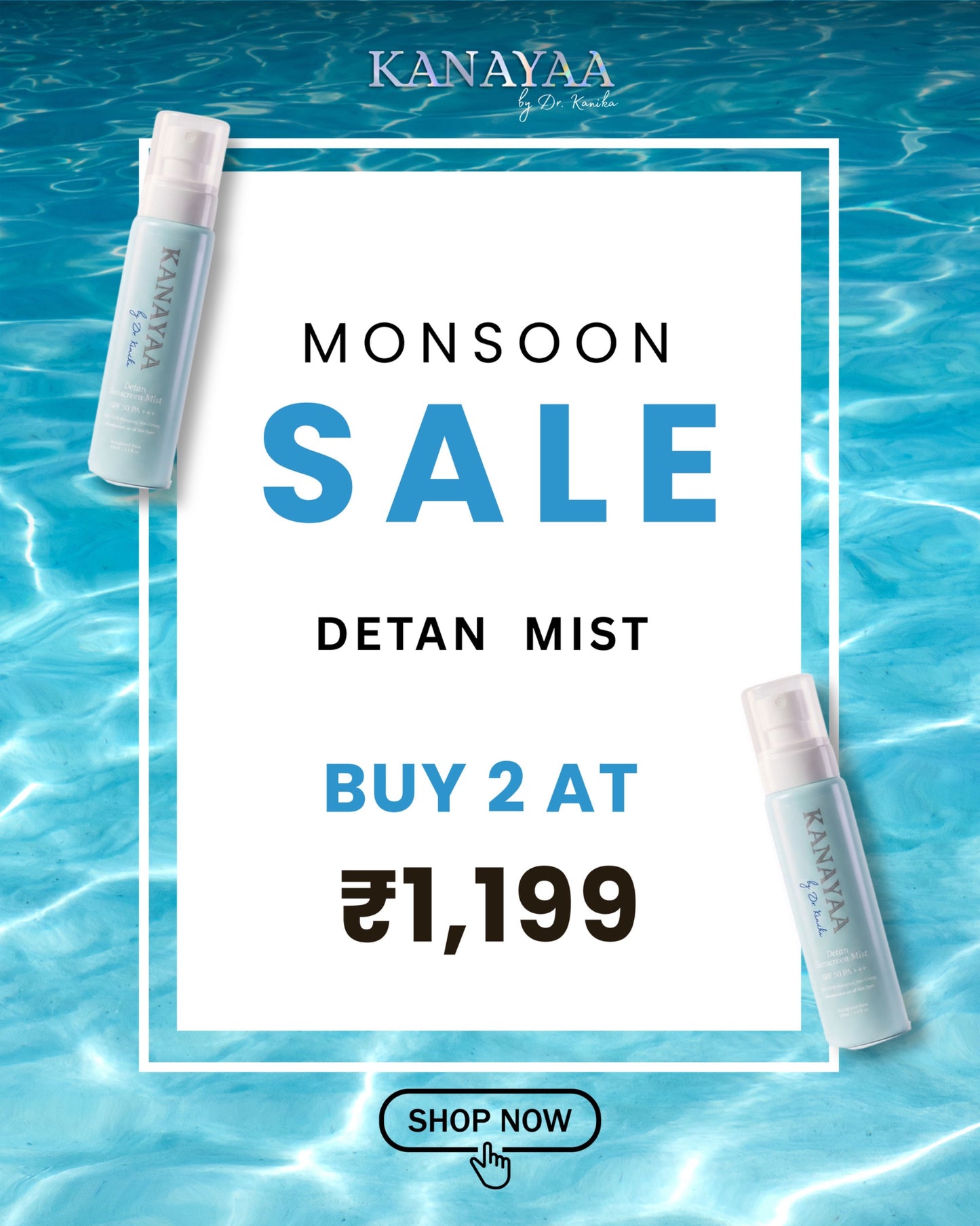 Kanayaa Detan Sunscreen Spray